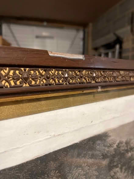 Photo of free Antique picture in shabby frame (Bampton OX18) #2