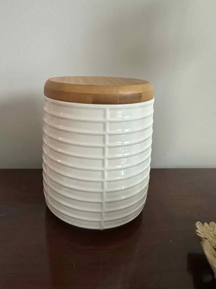 Photo of free Ceramic canister (Burlington near Woburn line) #1