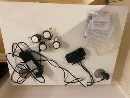 Photo of free White Standing Desk with Wheels (West Brompton SW10) #4