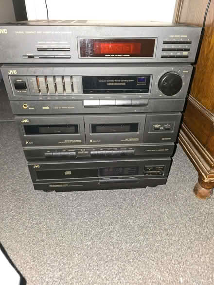 Photo of free Old JVC Hi-Fi Unit (Colne BB8) #1