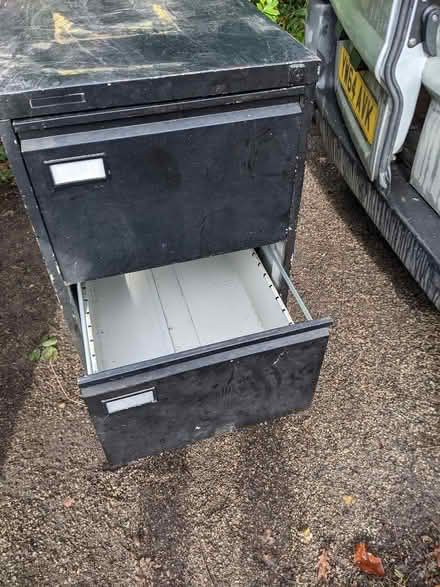 Photo of free Metal 3-drawer filing cabinet (Gorse Hill GU22) #2
