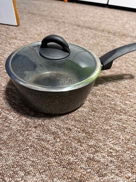 Photo of free Large non-stick saucepan with lid (Oldfield Park) #1