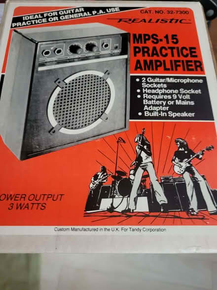 Photo of free Practice amplifier (Bernards Heath AL1) #1