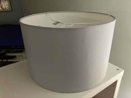 Photo of free Large lamp shade 40cm light grey (ME1) #1