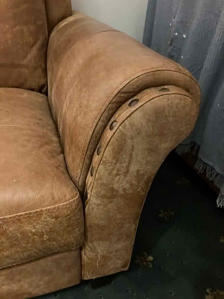 Photo of free 2 seater sofa (Lockerbie DG11) #3