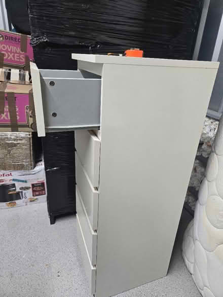 Photo of free Tall ikea chest of drawers white (Enfield EN1) #2
