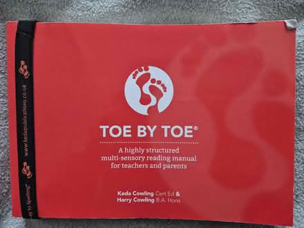 Photo of free Toe by Toe book, to improve reading skills (BT8) #1