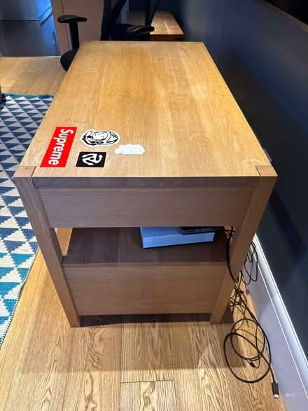 Photo of free Wooden desk (Waltham Saint Lawrence RG10) #4