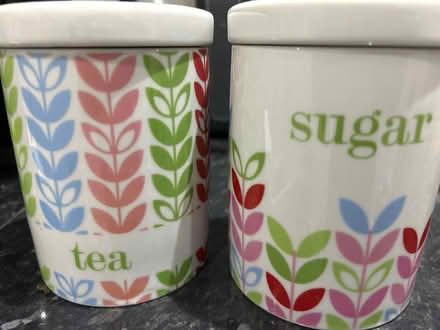 Photo of free Tea n sugar caddies (CR7) #1