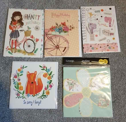 Photo of free Blank cards & Birthday Card (Little Hallam DE7) #1
