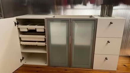 Photo of free Ikea Bathroom cabinets with make-up storage trays (Alexandra Park N22) #1