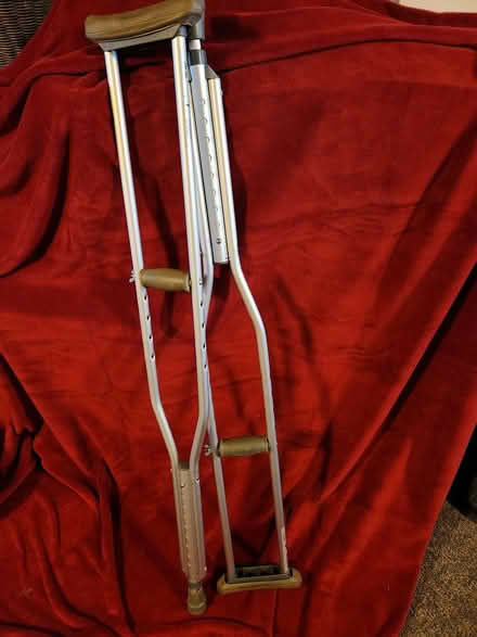 Photo of free Metal Crutches (Juanita Kirkland) #1