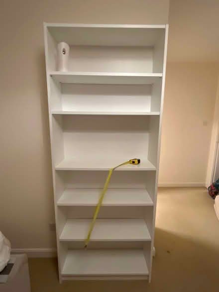 Photo of free White book shelf (Fairfield Park) #1