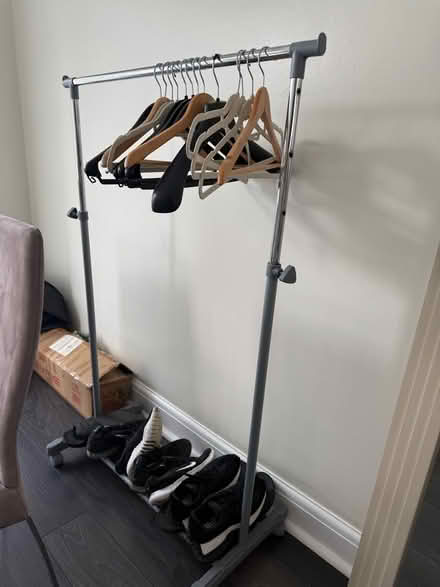 Photo of free Adjustable Clothes Rack (Charlton SE18) #1