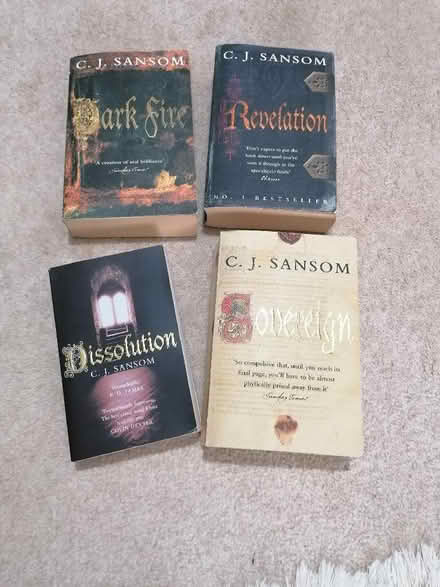 Photo of free C. J. Sansom books (Langney BN23) #1