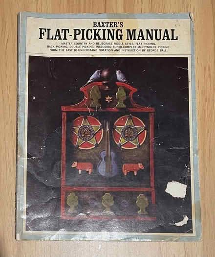 Photo of free Guitar Book - Baxter’s Flat Picking Manual (Chorley PR6) #1