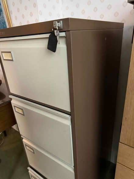Photo of free Metal filing cabinet (North Harrow HA2) #2