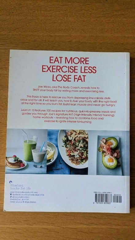 Photo of free Book: Lean in 15 by Joe Wicks (Caldy Valley CH3) #2