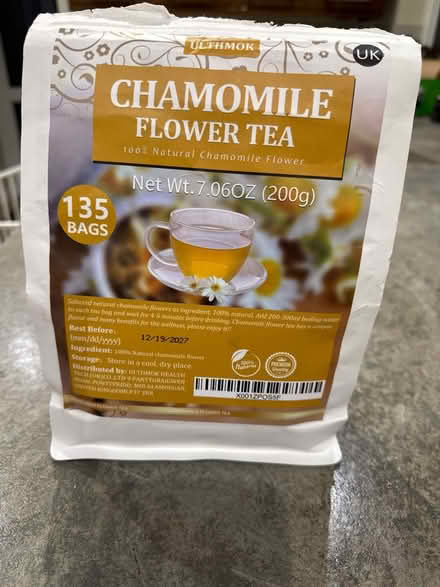 Photo of free Chamomile flower tea bags (Hitchin (South)) #1