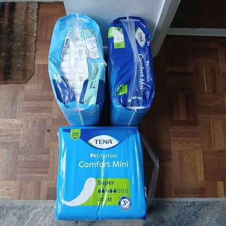Photo of free Tena pads (Cambridge CB23) #1
