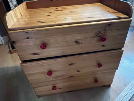 Photo of free 3 drawer dresser/changing table (Southcote RG30 3) #4