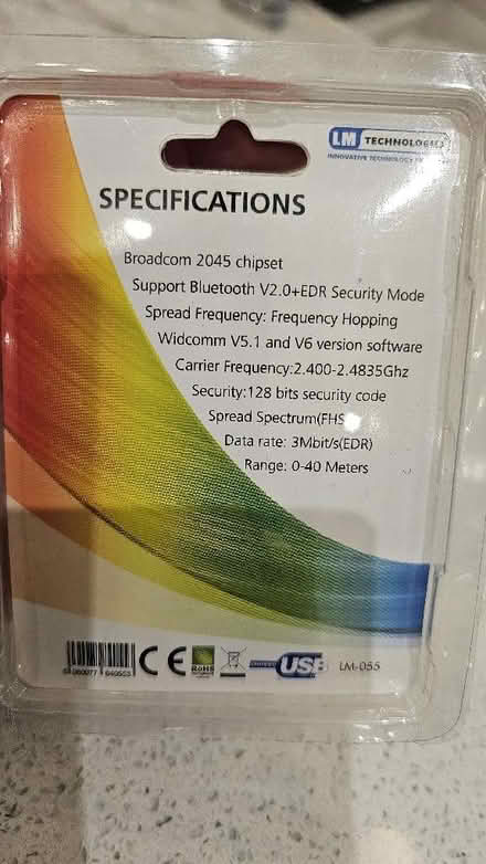 Photo of free USB Bluetooth adaptor, see pics for spec (Townsend AL3) #2