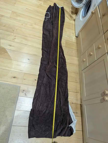 Photo of free 2 pairs of long brown/red curtains (Wimbledon Park (SW19)) #2