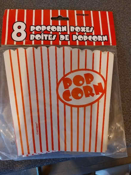 Photo of free Small Popcorn Boxes (Clermiston EH4) #1