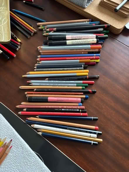Photo of free Artist pencils ✏️ + others approximately 50 (Great Baddow CM2) #1