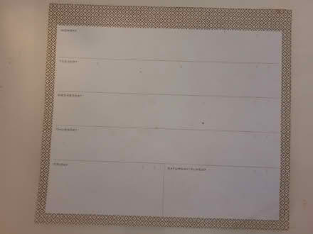 Photo of free Weekly Planner Pages (Oakland) #1