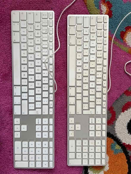 Photo of free 2x Mac USB keyboards (Ox3) #1