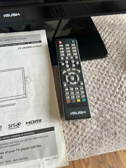 Photo of free Bush TV and DVD Player (Brandon DH7) #3