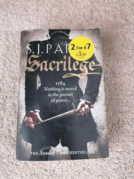 Photo of free S.J.Parris book (Langney BN23) #1