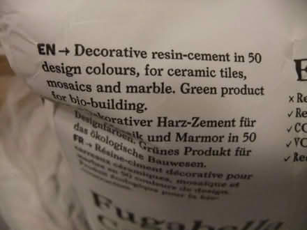 Photo of free Grout cement, 2.5 kg. (Abingdon-on-Thames OX14) #4