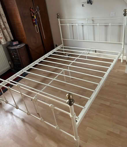 Photo of free Bed frame and mattress, king size (North Sheen TW9) #1