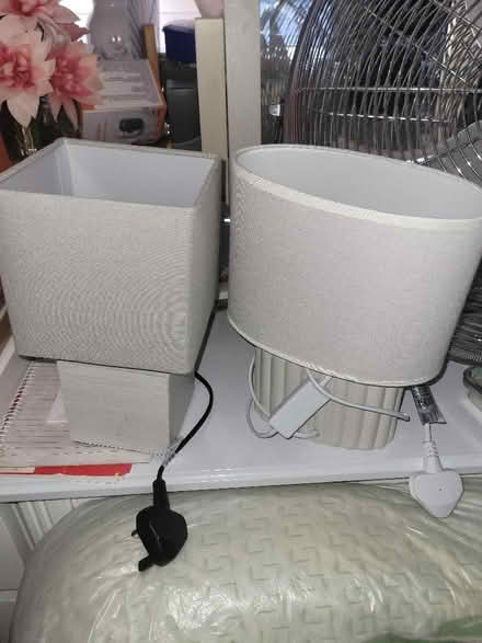 Photo of free 2 table lamps (Saint George's CO2) #1