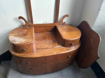 Photo of free Dressing Table with Mirror (Glasgow G21) #1