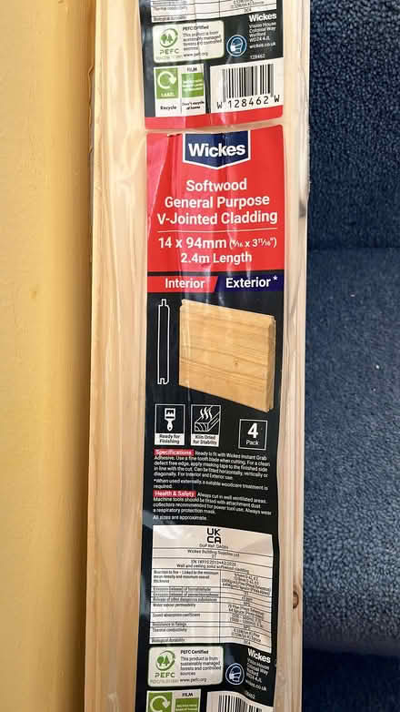 Photo of free Wood V-cladding (part pack) (Odd Down) #1