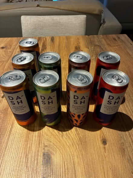 Photo of free 9 Cans of Dash Sparkling Water (Reigate) #1