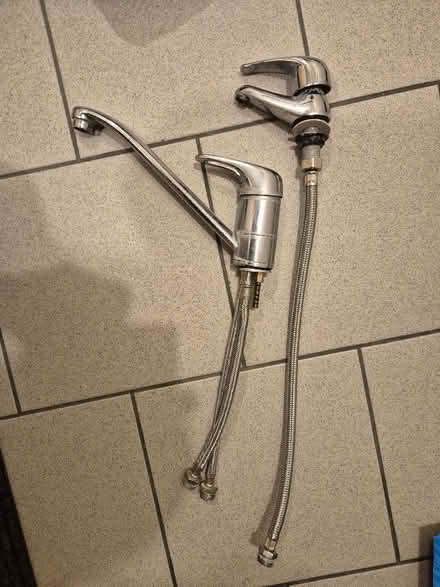 Photo of free 2 taps (1 is hot/cold mixer) (Charlton OX12) #1
