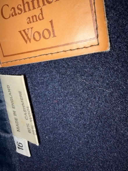 Photo of free Wool & Cashmere Coat (Westbury Wilts BA13) #2
