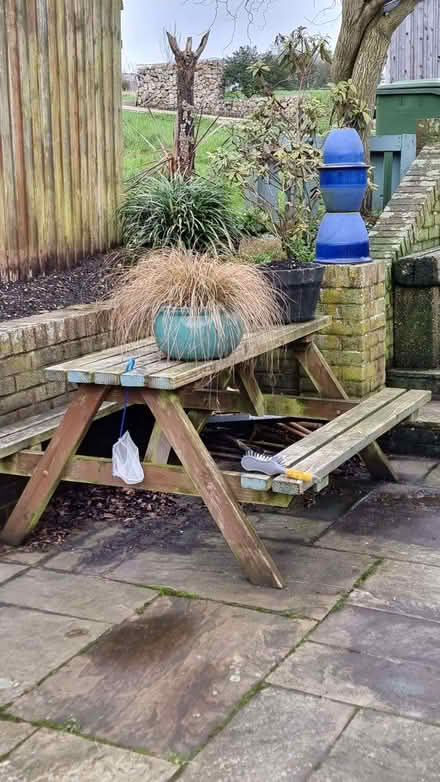 Photo of free BBQ table (Chiddingly TN21) #1