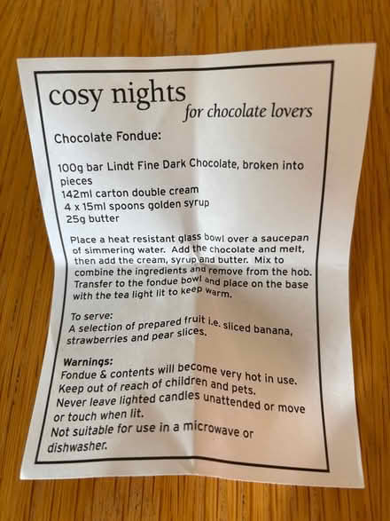 Photo of free Small ceramic fondue set (Craiglockhart EH14) #2