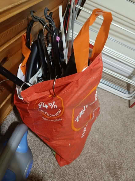 Photo of free Bag of coat hangers (Kirkby Thore CA10) #1