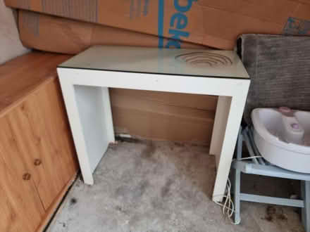Photo of free Decorative white table (longbenton, NE12) #2