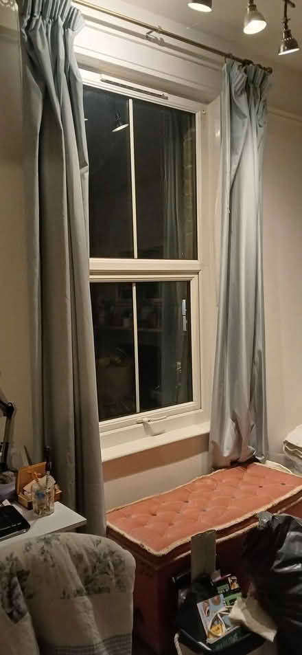 Photo of free Black out curtains duck egg blue (CT11) #1