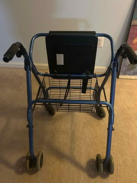 Photo of free Walker with seat and basket (Damascus,MD) #3