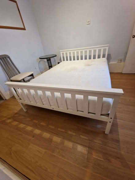 Photo of free Double bed frame and mattress (West Cliff BH2) #4