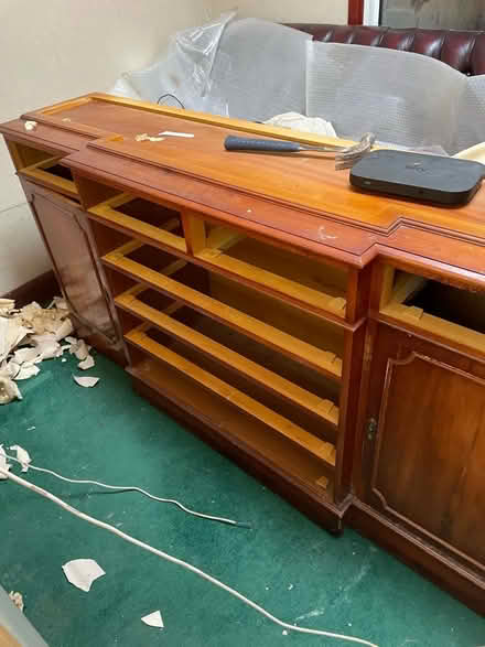 Photo of free Mahogany larger dresser with draws (Eltham SE9) #1