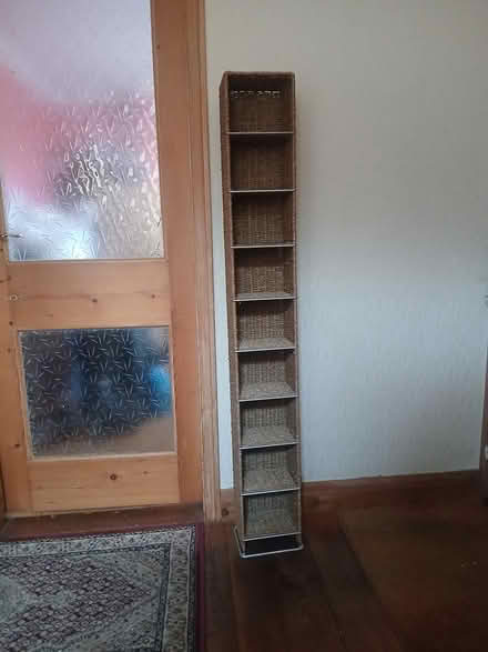 Photo of free Rattan Storage shelf (North West Ipswich) #1